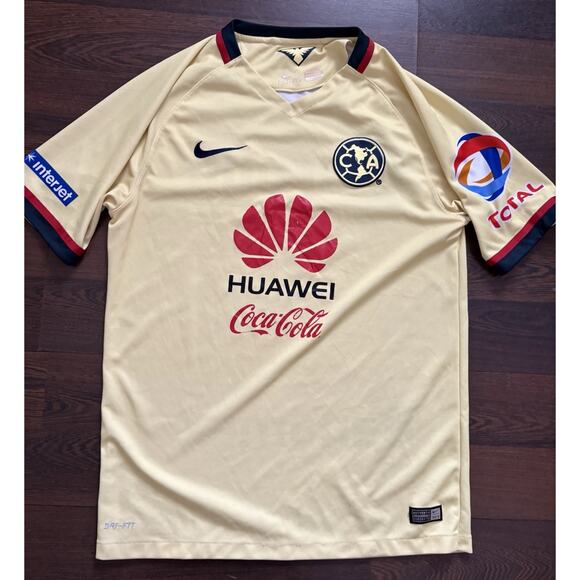 Rare Find 2015 Jersey Aguilas America Mexico Nike Men’s Sz Large - Picture 1 of 10